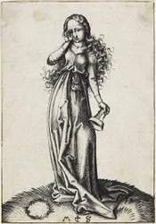 Die dritte törichte Jungfrau, ca. 1480-1488